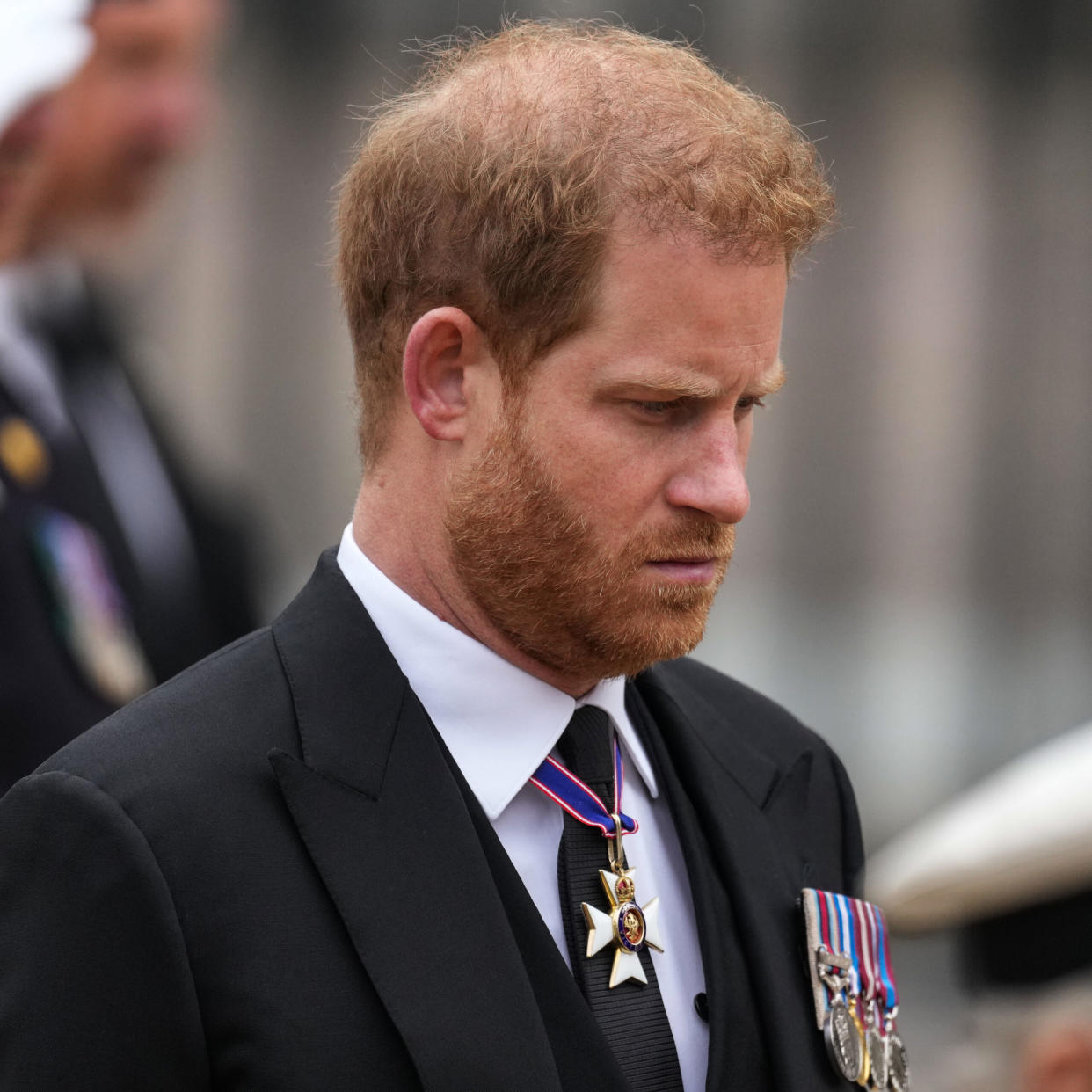 Prince Harry Queen Elizabeth II funeral