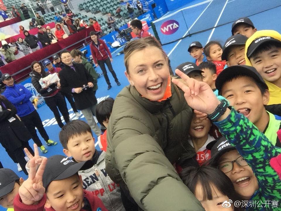 Maria Sharapova。（翻攝Maria Sharapova臉書粉專）