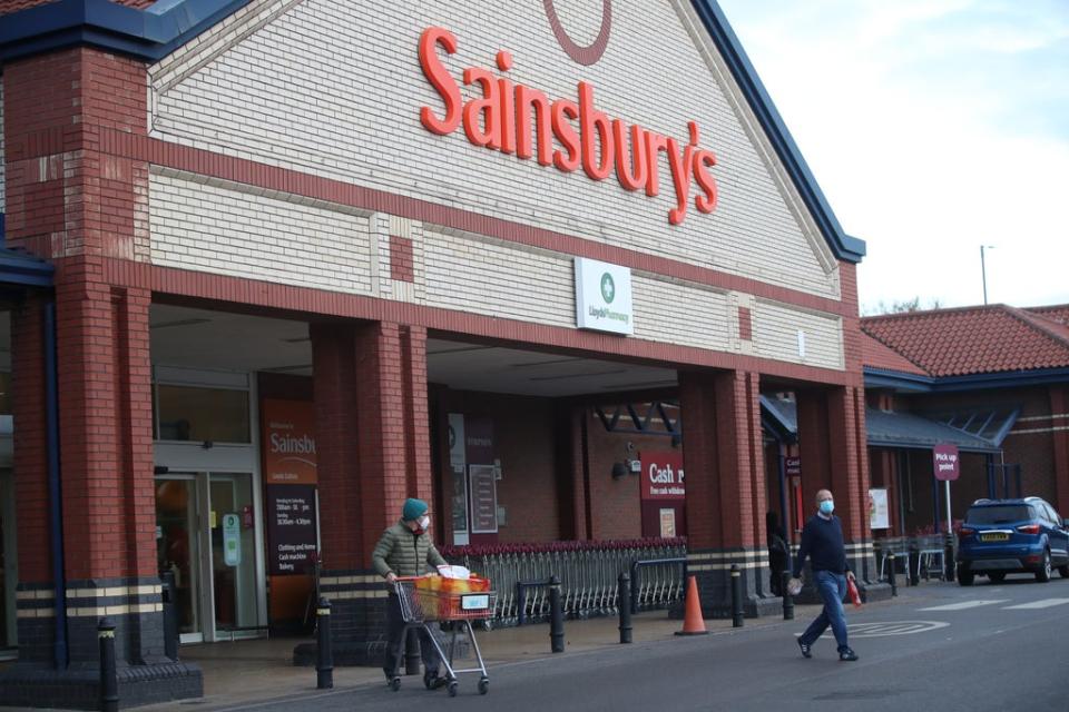 A spokeswoman for Sainsbury’s said safety “remains our highest priority” (Danny Lawson/PA) (PA Wire)