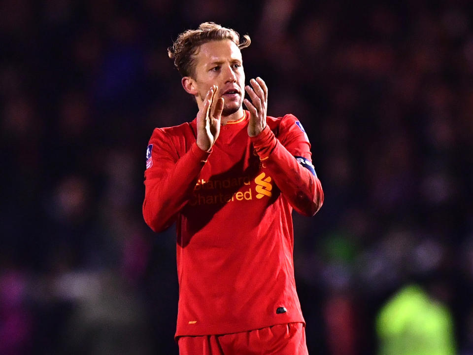 Lucas has been a faithful servant to Liverpool, but believes his Anfield days may soon be over: Getty