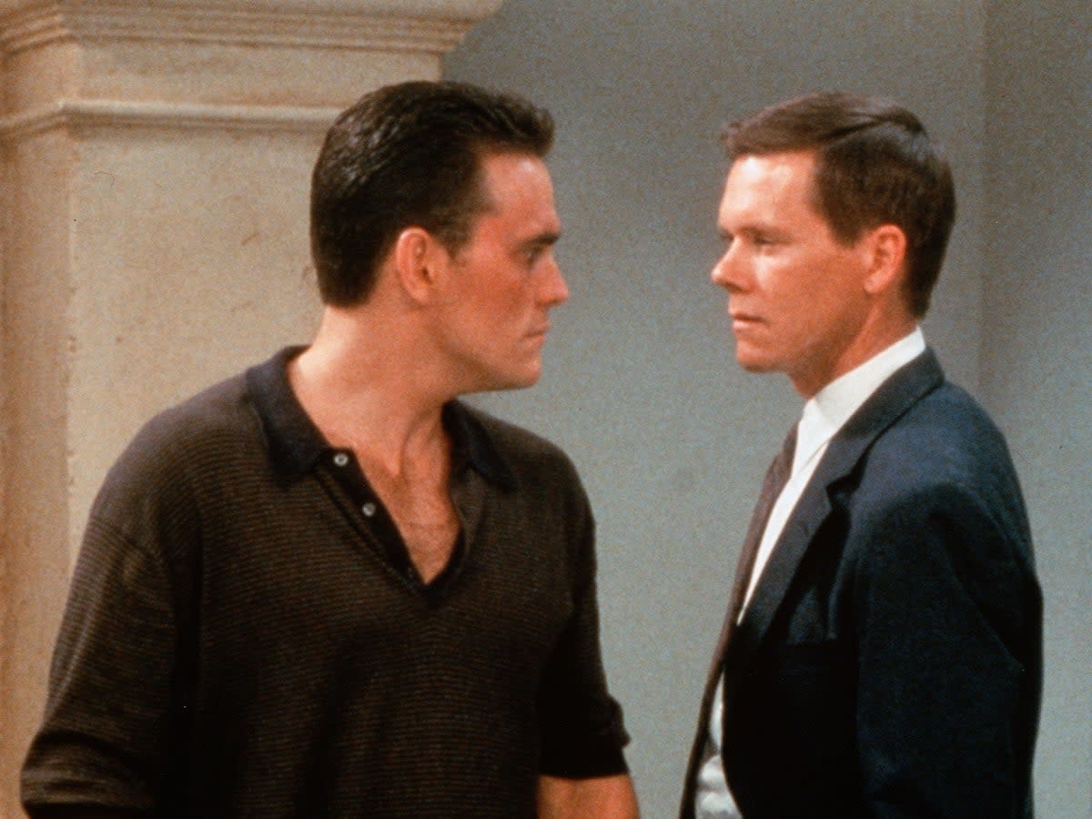 A tryst between the characters portrayed by Matt Dillon and Kevin Bacon was cut (Shutterstock)
