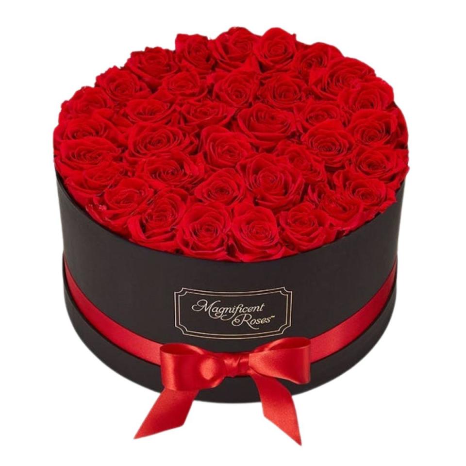 <p><a href="https://go.redirectingat.com?id=74968X1596630&url=https%3A%2F%2Fwww.1800flowers.com%2Fmagnificent-roses-preserved-red-roses-156623&sref=https%3A%2F%2Fwww.menshealth.com%2Ftechnology-gear%2Fg35237975%2Flong-distance-relationship-gifts%2F" rel="nofollow noopener" target="_blank" data-ylk="slk:Shop Now;elm:context_link;itc:0;sec:content-canvas" class="link ">Shop Now</a></p><p>Preserved Red Roses</p><p>1800flowers.com</p><p>$300.00</p>