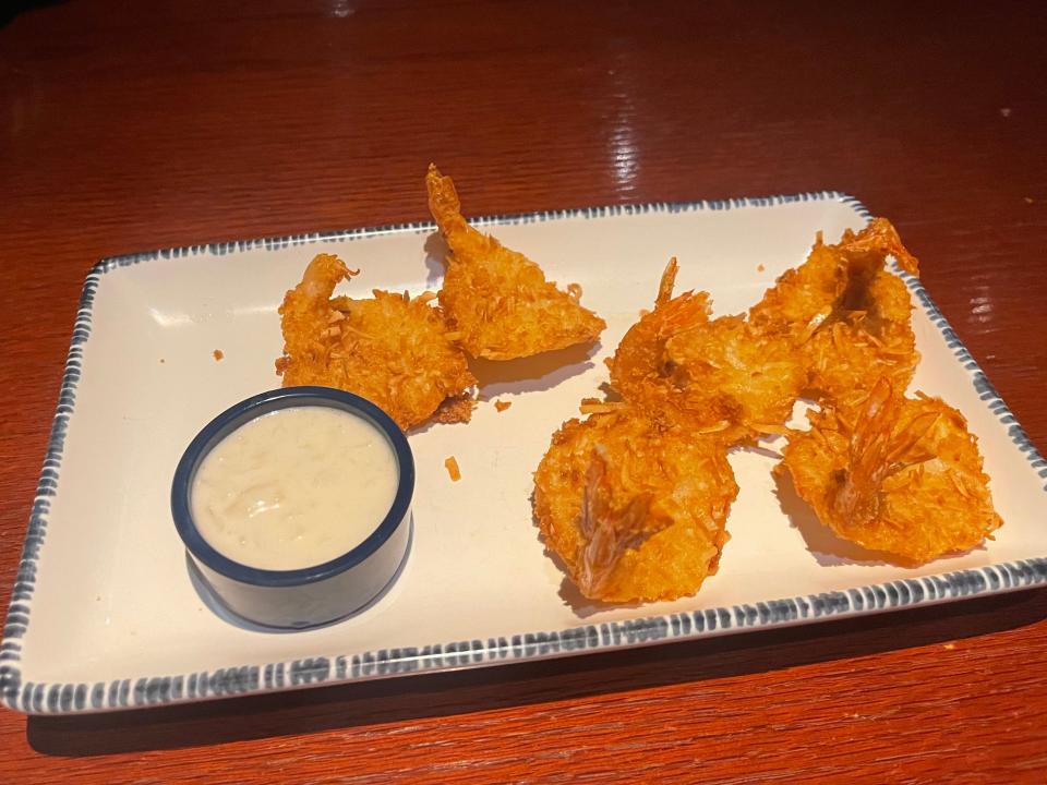 Popcorn shrimp at Red Lobster