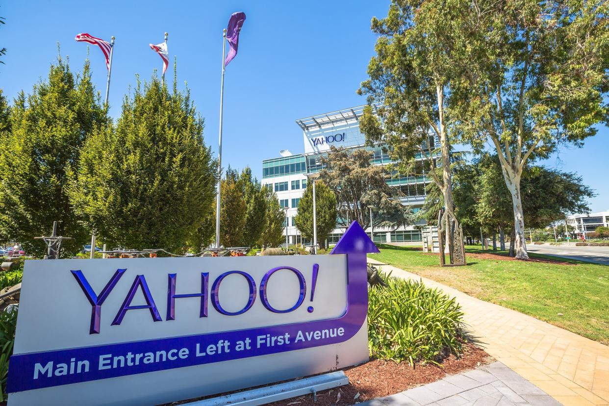 Yahoo headquarters in Sunnyvale, CA