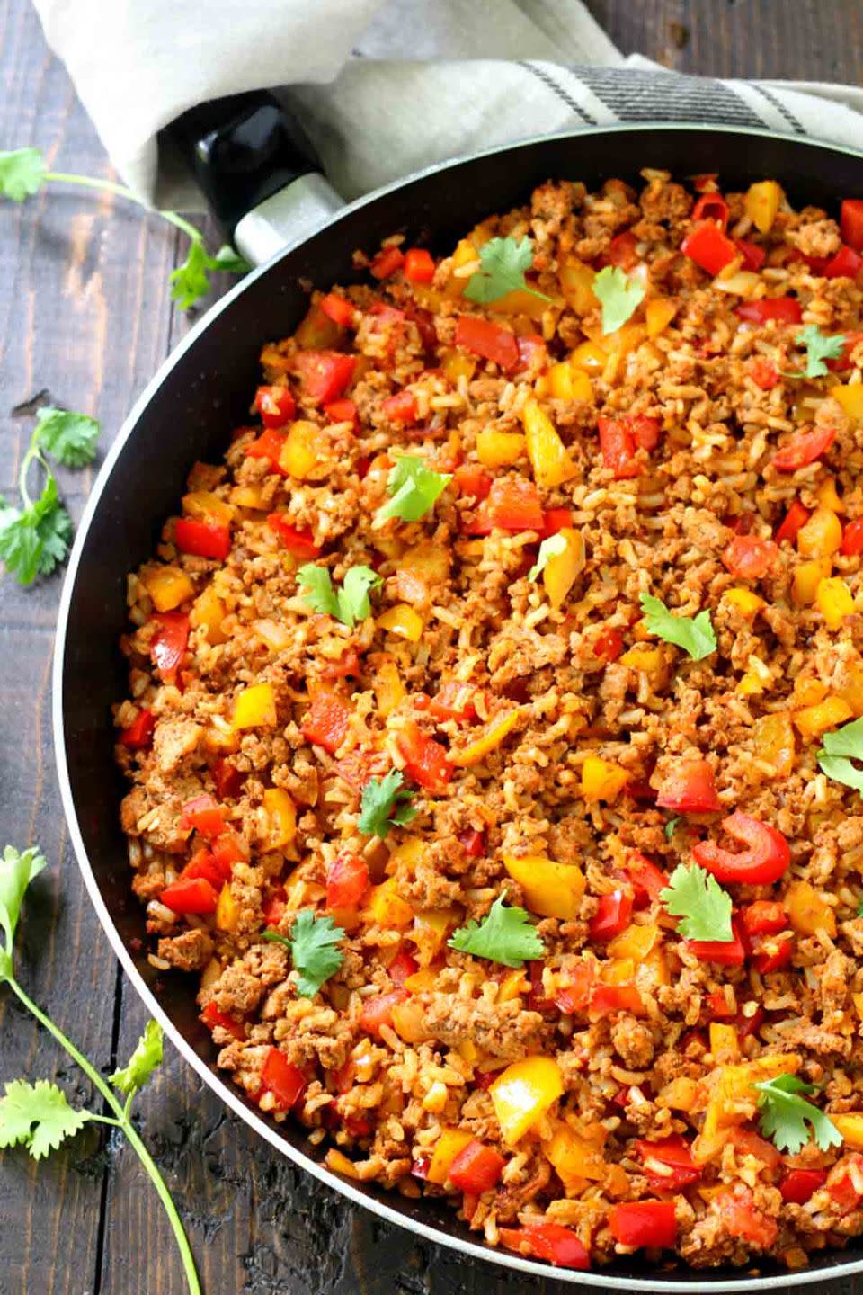 Unstuffed Bell Pepper Skillet