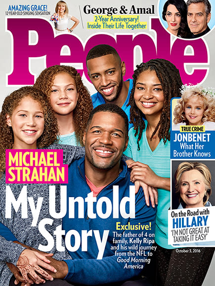 Meet Michael Strahan's Blended Family: 'My Kids Give Me Strength'| ABC, Kids & Family Life, Good Morning America, TV News, Michael Strahan