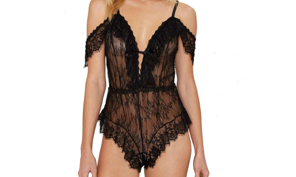 Nasty Gal Val Lace Teddy