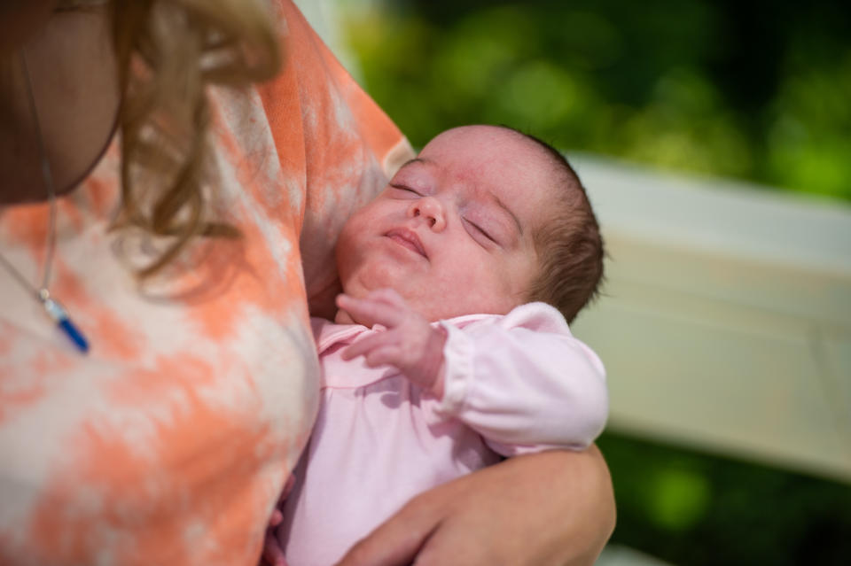 The parents of premature twins thought to be the first in the UK born with Covid-19 have spoken of their joy after they were declared fit and healthy and allowed home. Sarah Curtis, 32, and husband Aaron, 33, were horrified when tests came back and revealed Sarah was positive for Covid-19 just days before she gave birth. She was asymptomatic but felt “scared” and “annoyed” with herself as she feared she was putting the unborn twins at risk. Doctors were unsure if mothers could pass on the virus to their babies, or what its effects would be, which left them worried.

Sarah went into labour ten weeks early on July 3 but her husband Aaron couldn’t stay with her due to Covid restrictions, and welcomed 3lbs Kenna and Lissa into the world.

Doctors confirmed they were born with the killer virus, which was transferred to them via the placenta.