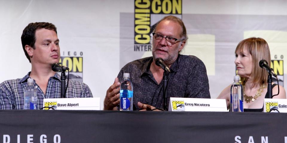 greg nicotero the walking dead comic con