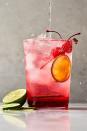 <p>Bright and colorful, sweet with just a hint of booze, the Dirty Shirley Temple is taking over bars everywhere. And who can blame them? It’s a boozy version of that nostalgic beverage so many of us grew up with—and let’s be honest, what too-sweet <a href="https://www.delish.com/entertaining/g3289/mocktail-recipes/" rel="nofollow noopener" target="_blank" data-ylk="slk:mocktail" class="link ">mocktail</a> can’t be improved with a shot of <a href="https://www.delish.com/entertaining/g31213317/best-vodka-brands/" rel="nofollow noopener" target="_blank" data-ylk="slk:vodka" class="link ">vodka</a>?<br><br>Get the <strong><a href="https://www.delish.com/cooking/recipe-ideas/a40049841/dirty-shirley-recipe/" rel="nofollow noopener" target="_blank" data-ylk="slk:Dirty Shirley recipe" class="link ">Dirty Shirley recipe</a></strong>. </p>