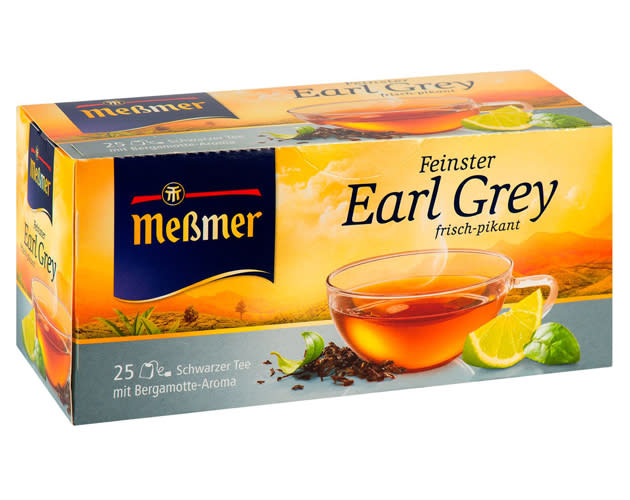 <p>Auch der Schwarztee-Klassiker von Meßmer ist beim Discounter günstiger zu haben, und zwar unter den Namen „Cornwall Earl Grey“ beziehungsweise „Westcliff Earl Grey“ (Bild: messmer.de) </p>