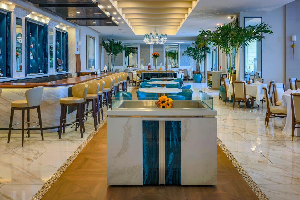 Polpo, a 140-seat oceanfront Italian restaurant serving breakfast, lunch and dinner, is part of the Eau's multi-million-dollar renovation/remodeling project.