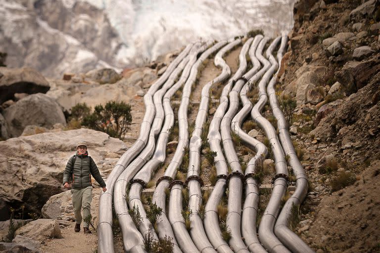 Parque Nacional Huascaran; Perú; mundo; Lago Palcacocha; Huaraz; Cordillera blanca;RWE energía alemnana; Andes peruanos; fotos del día