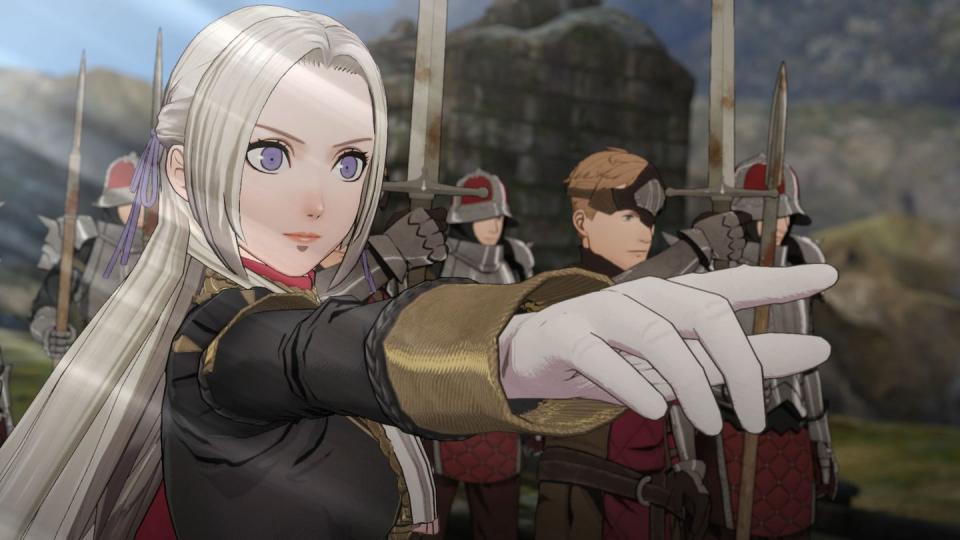 edelgard in fire emblem three houses