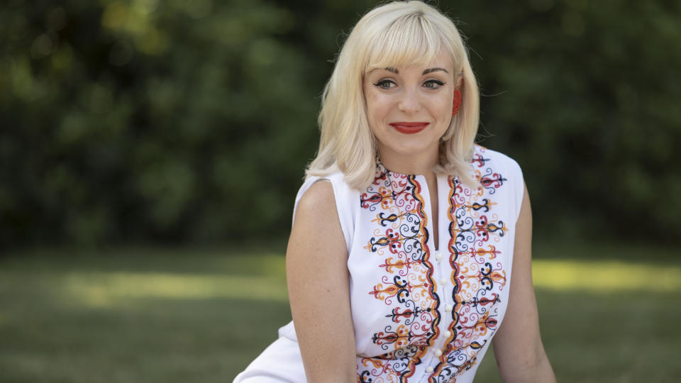 Helen George as nurse Trixie Franklin in Call The Midwife (BBC/Nealstreet Productions/Matt Towers)