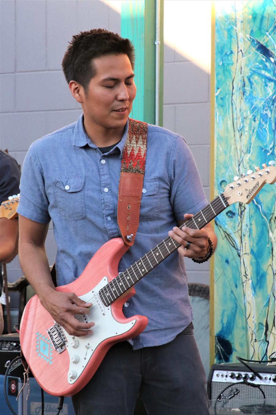 Levi Platero performs this weekend at the Farmington Civic Center as part of a Native music showcase.
