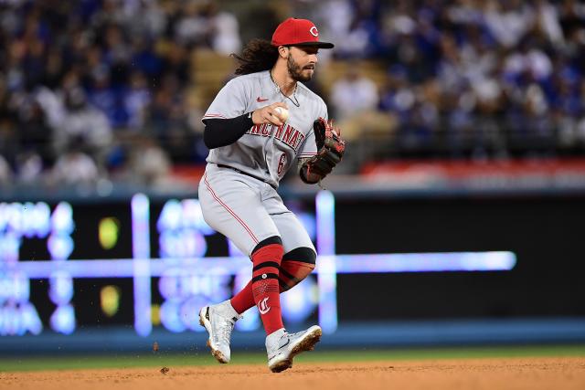 Times when Jonathan India baseballed right out of his helmet - Red