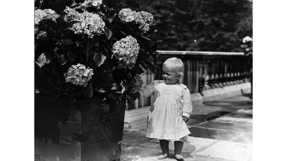 Prince Philip at one years old