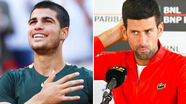 Italian Open: Novak Djokovic puts Carlos Alcaraz on pedestal : The