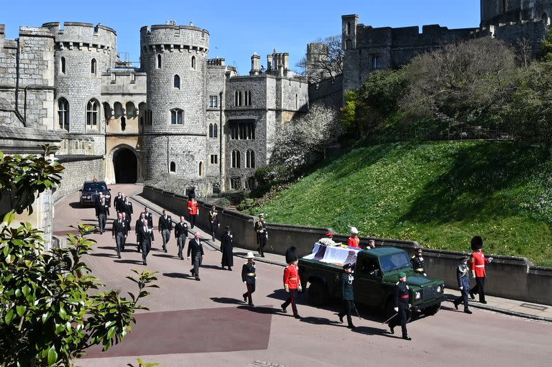 LE PRINCE PHILIP FAIT SON DERNIER VOYAGE