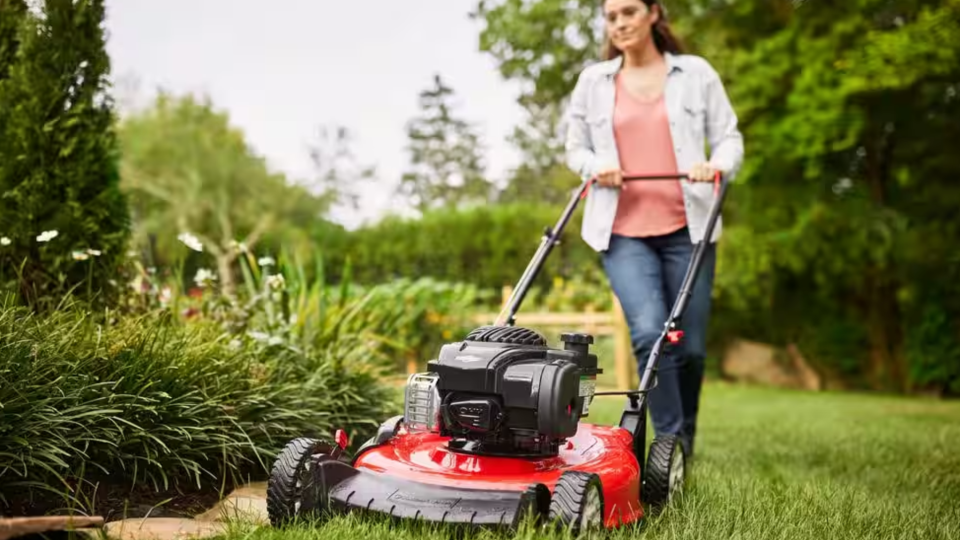 Get 30% off this Troy-Bilt mower today at Home Depot.