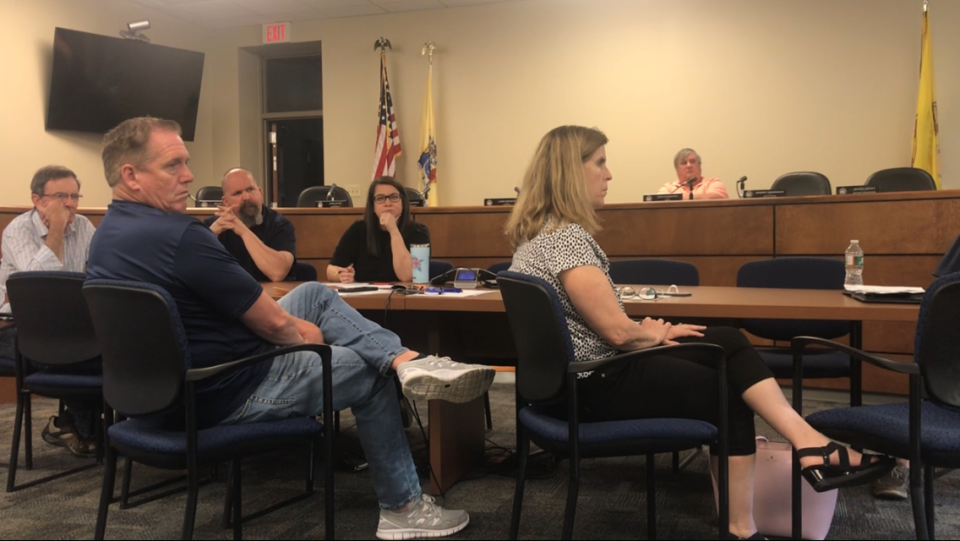 Consultant reports endorsing two areas in Mantua Township for redevelopment status ran into tough questioning and debate at  the township Joint Land Use Board meeting Tuesday night. Members postponed making recommendations to the Township Committee until at least next month. May 17, 2022.