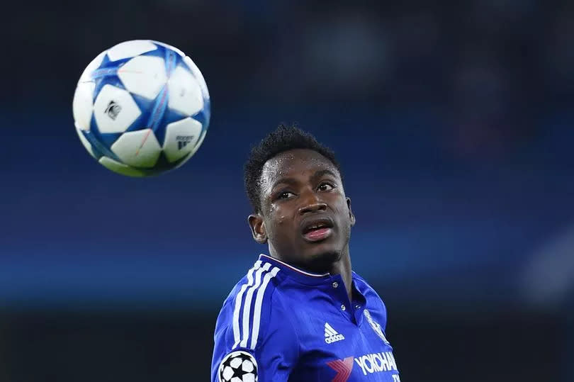 Abdul Baba Rahman of Chelsea during the UEFA Champions League Group G match between Chelsea and FC Dynamo Kiev at Stamford Bridge in London, UK.