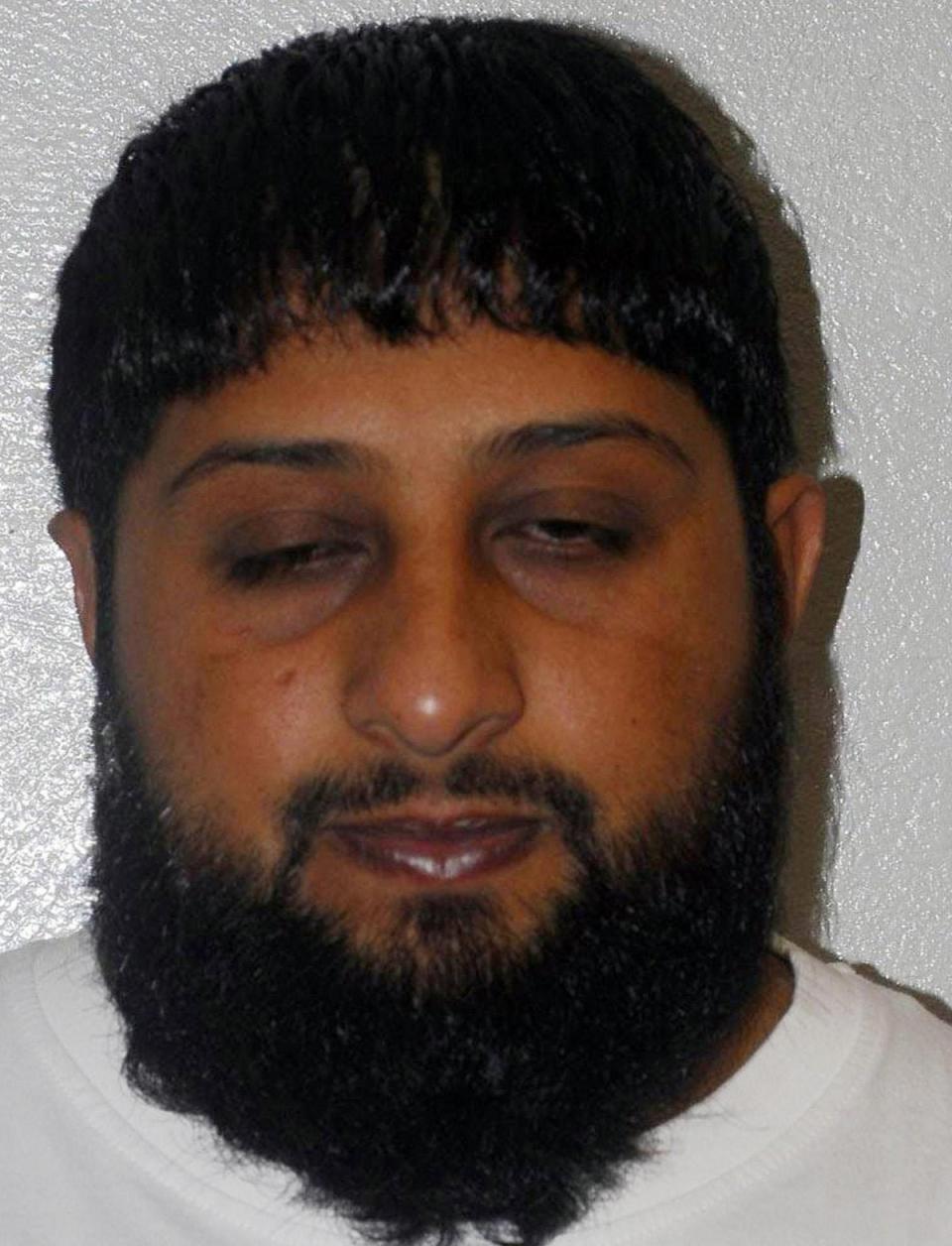 Rangzieb Ahmed, 47, was the first person to be convicted in the UK of directing terrorism (GMP) (PA Media)