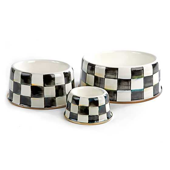 <p><a href="https://go.redirectingat.com?id=74968X1596630&url=https%3A%2F%2Fwww.mackenzie-childs.com%2Fcourtly-check-enamel-pet-dish---medium%2F89701-40.html&sref=https%3A%2F%2Fwww.veranda.com%2Fdecorating-ideas%2Fg40257018%2Fbest-luxury-pet-products%2F" rel="nofollow noopener" target="_blank" data-ylk="slk:Shop Now;elm:context_link;itc:0;sec:content-canvas" class="link ">Shop Now</a></p><p>MacKenzie-Childs Pet Dishes</p><p>mackenzie-childs.com</p><p>$65.00</p><span class="copyright">MacKenzie-Childs</span>