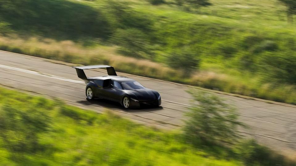 The Fusion JC7 is a flying supercar.