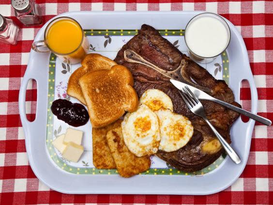 Ted Bundy was killed in 1989 aged 43 by electric chair in Florida after committing rape, necrophilia, prison escape and 35 counts of murder. He declined to make a special request, so was given the 'traditional' final meal of a steak, eggs, hash browns, buttered toast and jam, milk and juice. (Henry Hargreaves)