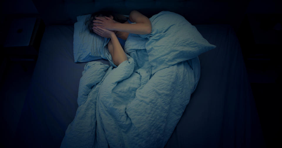 晚上睡不好也是濕氣太重的症狀之一（圖片來源：Getty Image）