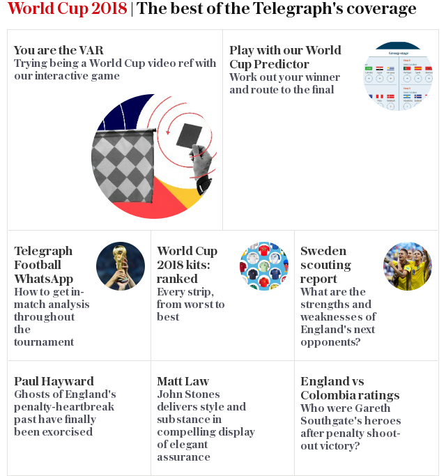 World Cup 2018 | The best of the Telegraph's coverage