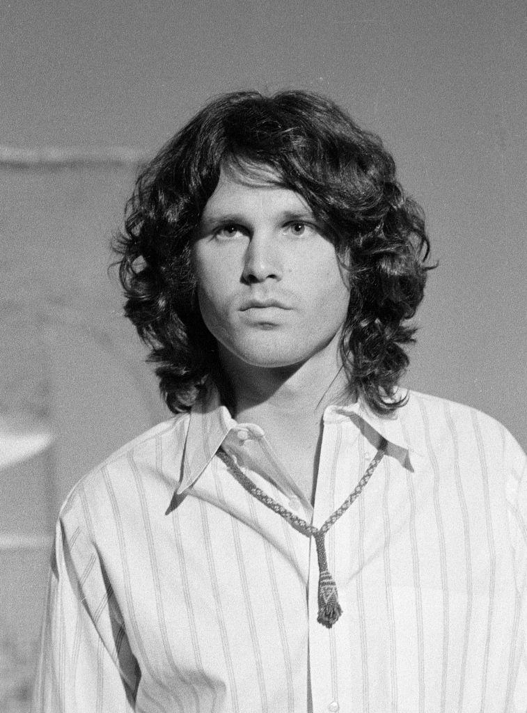 los angeles january 6 jim morrison of the doors, right, on the smothers brothers comedy hour image dated january 6, 1969 photo by cbs via getty images