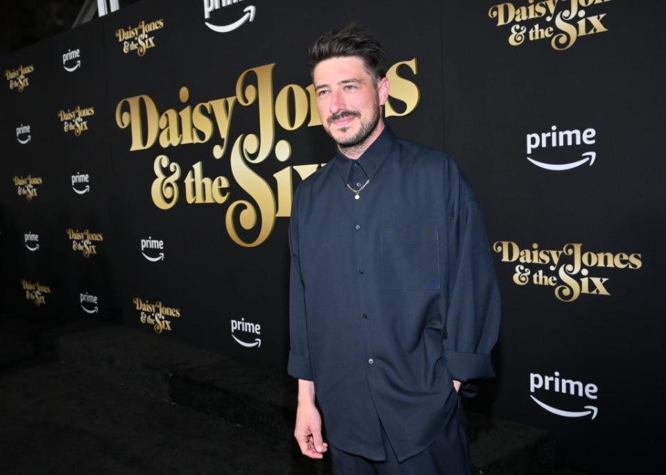 Marcus Mumford at the premiere of "Daisy Jones & The Six" held at TCL Chinese Theatre on February 23, 2023 in Los Angeles, California.