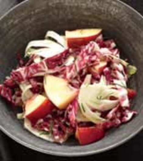 radicchio fennel slaw