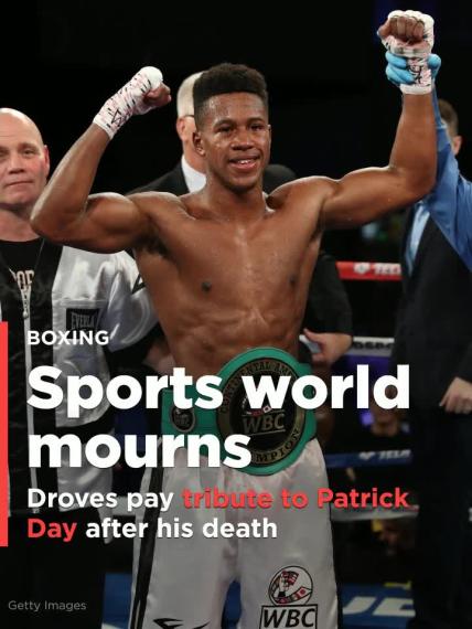 Sports world mourns boxer Patrick Day