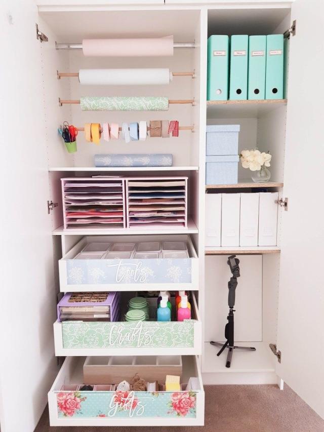 16 Amazing Craft Room Organization Ideas