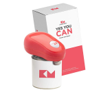 <p><strong>Kitchen Mama</strong></p><p>amazon.com</p><p><strong>$35.99</strong></p><p>This nifty battery-operated electric can opener from Kitchen Mama is proof that size isn't everything: It easily attached to every can we tested. Its side-cut operation left<strong> smooth sides on both the can and the lid, </strong><strong>and it was the most user-friendly can opener we tested. </strong>This model has an aut0 shut-off feature, so you don't need to hold the tool while it opens the can — just set it on the can properly and press the button. It was even able to open cans with dented lids. We liked that there is less risk of tipping and spilling since the can stays on the counter. It requires 4 AA batteries, which you will need to purchase separately. Because of the smooth-edge cutting style, one reviewer noted that "if you don’t use the entirety of the can‘s content, you can just put the top back on, and it fits perfectly like a lid."</p>