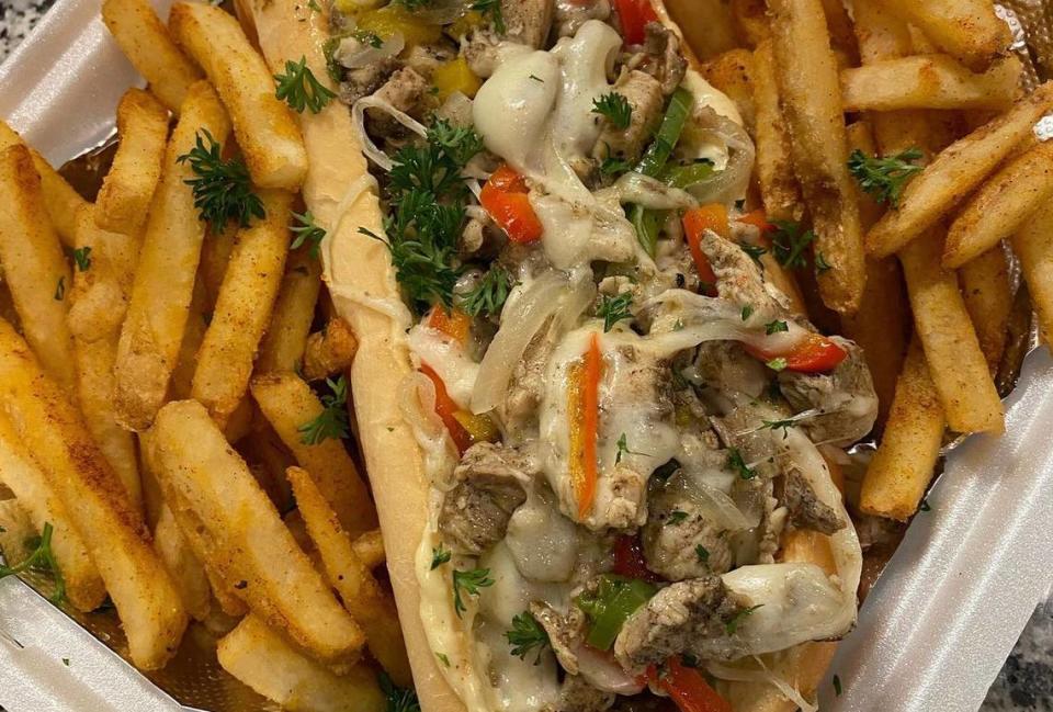 Crav’n Kitchen serves up fusion dishes like jerk chicken cheesesteaks.