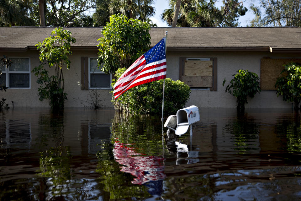 Aftermath of Hurricane Irma in Florida