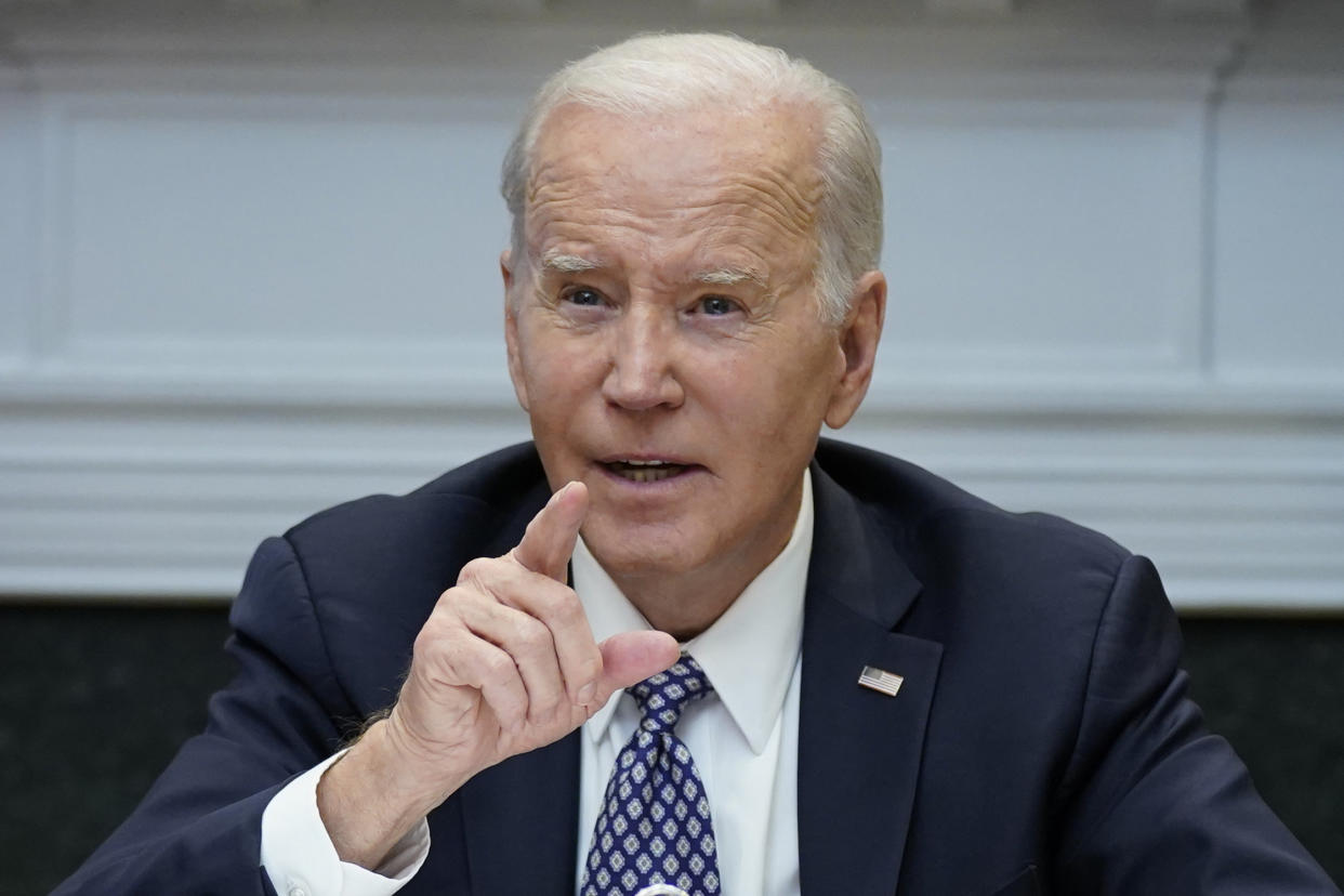 President Biden. (Evan Vucci/AP)