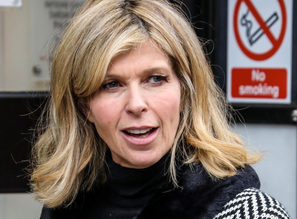 LONDON, UNITED KINGDOM - 2020/11/13: Kate Garraway seen departing The Global Radio Studios In London. (Photo by Brett Cove/SOPA Images/LightRocket via Getty Images)