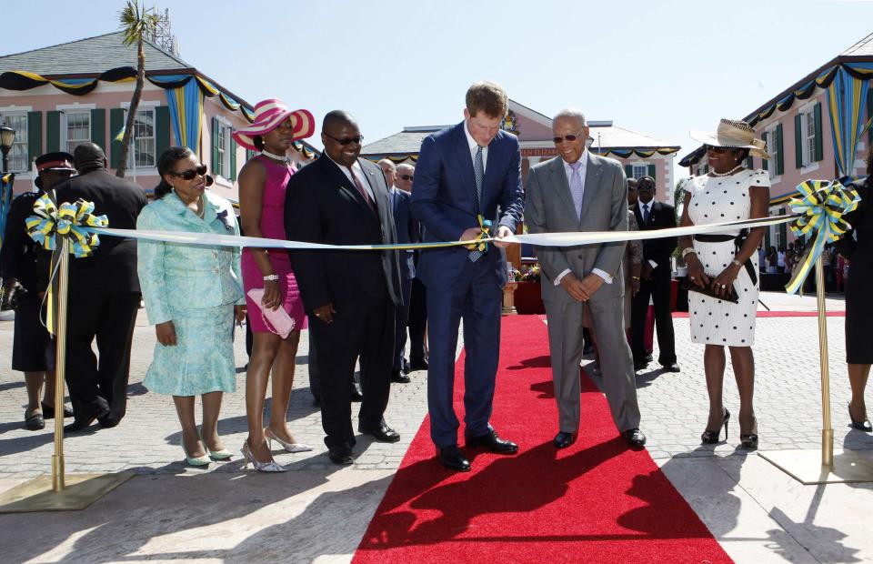 Prince Harry Tours Bahamas To Mark Queen Elizabeth II's Diamond Jubilee