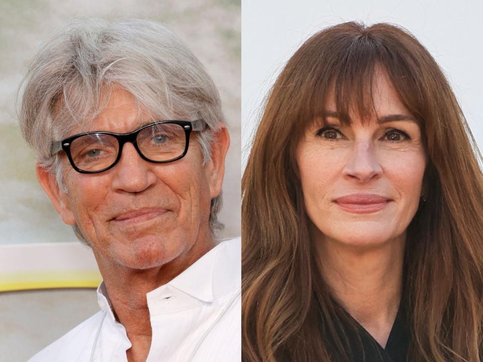 Eric Roberts y su hermana Julia Roberts (Getty Images)