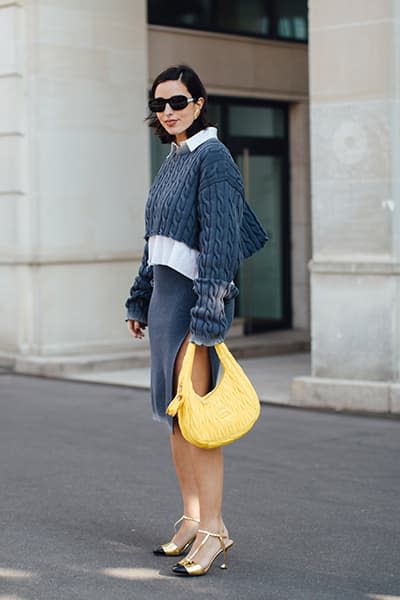 Oversized-Jumper-Knitted-Skirt