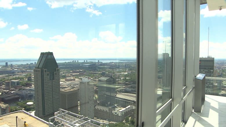 New Place Ville Marie observation deck offers unique view of Montreal