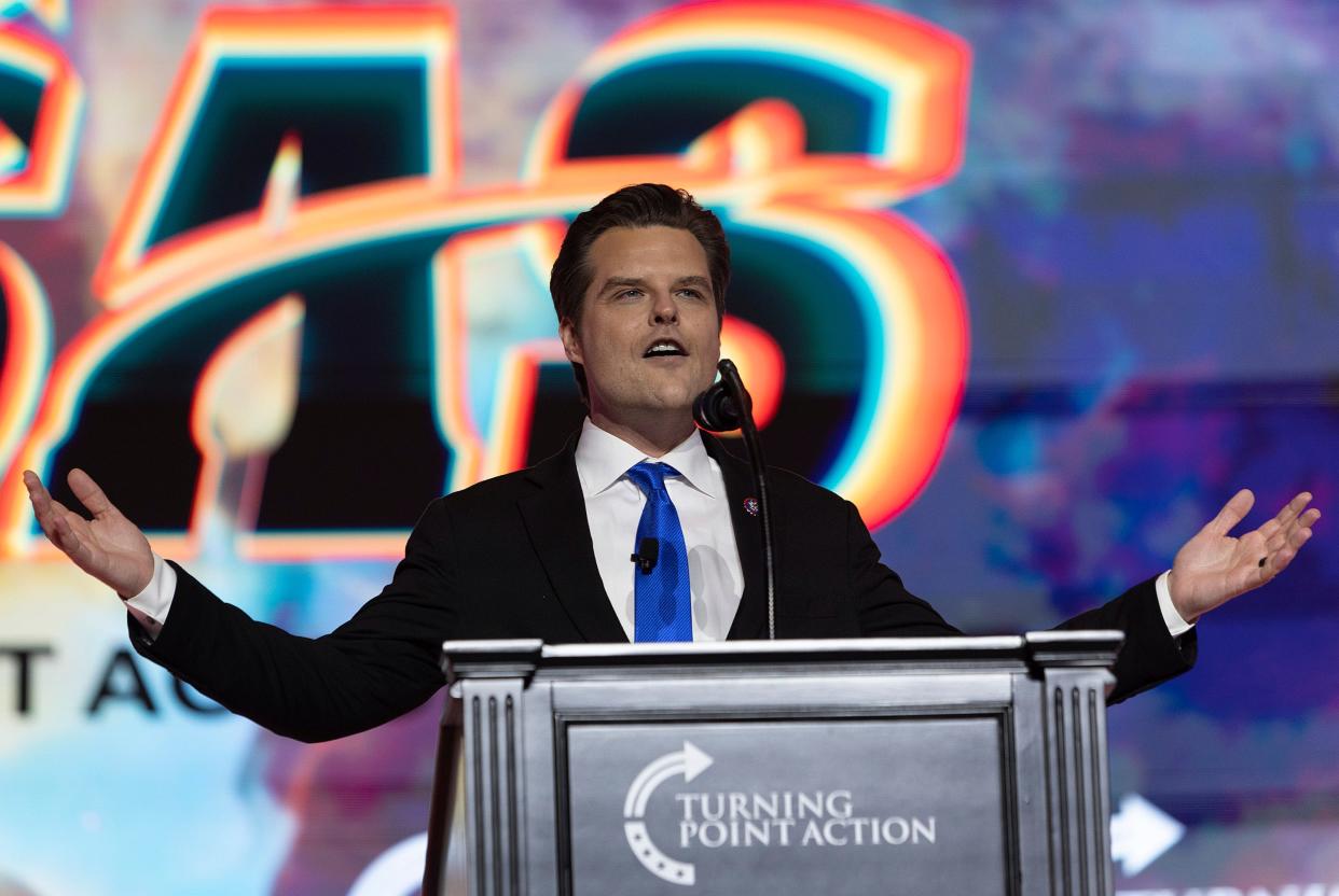 Florida Republican Rep. Matt Gaetz