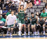 <p>陽明高中板凳席慶賀（圖片來源：HJ Sports）</p> 