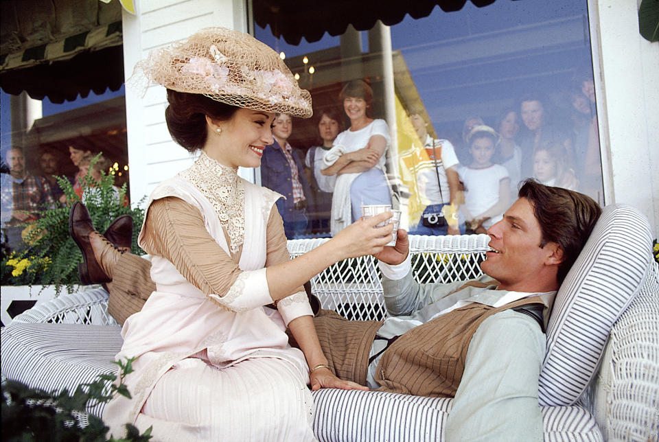 Jane Seymour and Christopher Reeve